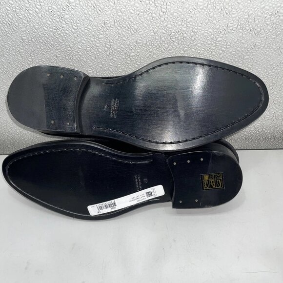 NEW SUITSUPPLY Men’s Black Velvet Tuxedo Slip-On Dress Shoes main image 5